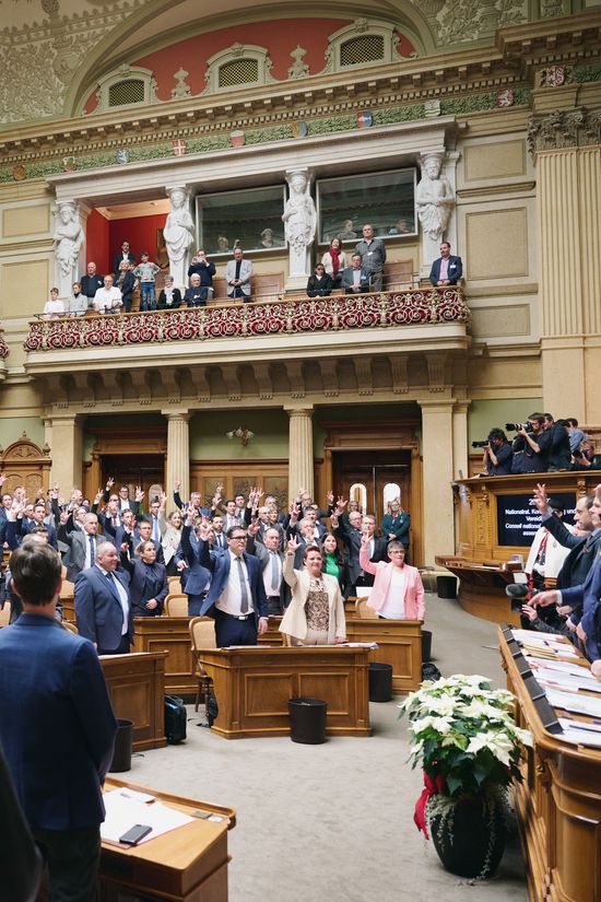 Frischer Wind im Bundeshaus