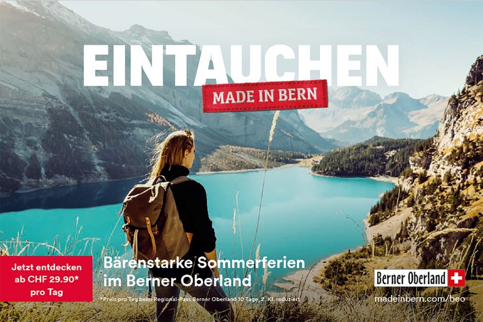 Eintauchen ins Berner Oberland Eintauchen ins Berner Oberland